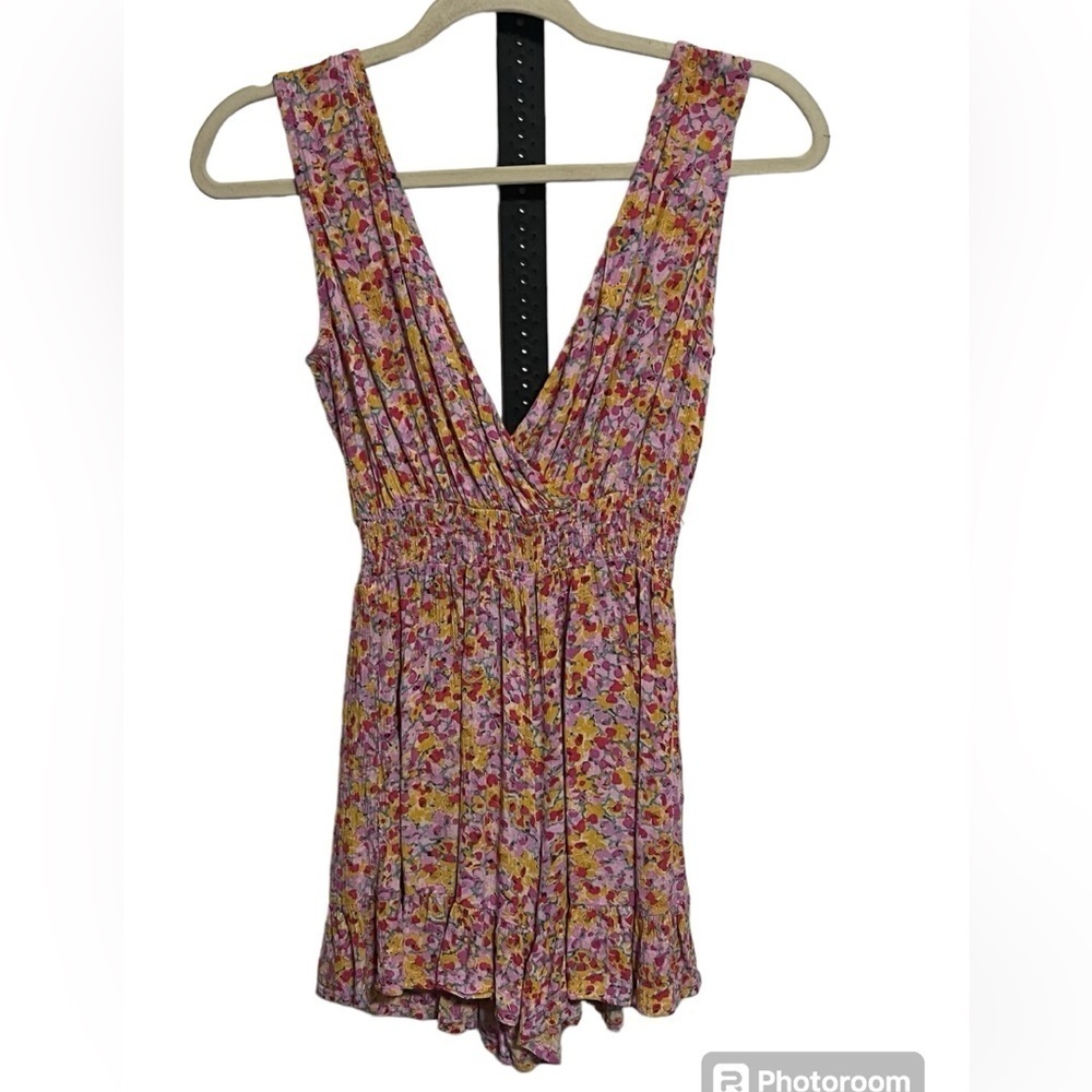 Rewind Floral Romper Sz XS
